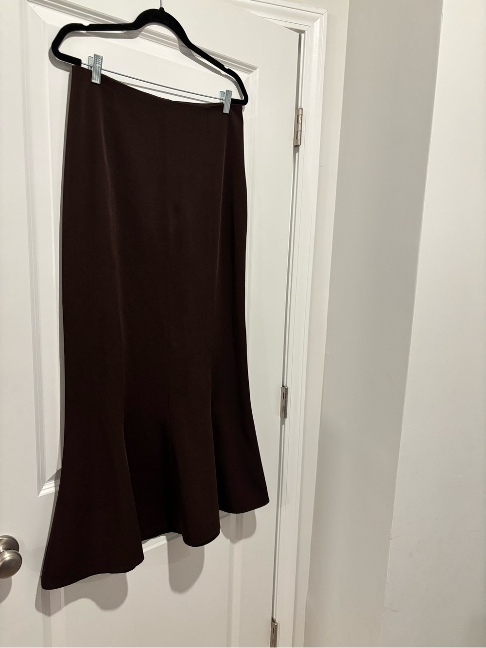 Vintage chocolate, brown mermaid skirt